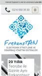 Mobile Screenshot of frekanstan.com